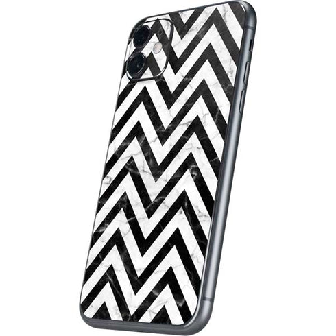 Chevron Marble iPhone 11 Skin